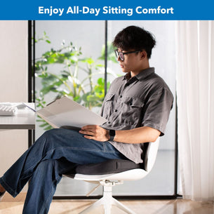 Cushion - Ergo Collection Ergonomic Seat Cushion - Mount-It! - MI-1104 Cushion - Ergo Collection Ergonomic Seat Cushion - Mount-It! - MI-1104