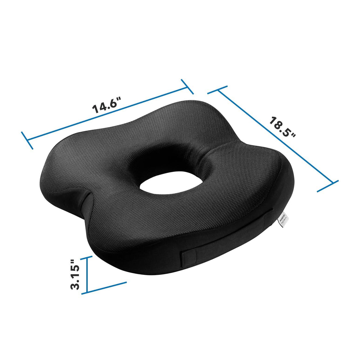 Ergo Collection Ergonomic Seat Cushion Cushion - Ergo Collection Ergonomic Seat Cushion - Mount-It! - MI-1104