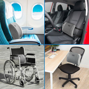 Cushion - ErgoActive Lumbar Support Pillow - Mount-It! - MI-1013 Cushion - ErgoActive Lumbar Support Pillow - Mount-It! - MI-1013