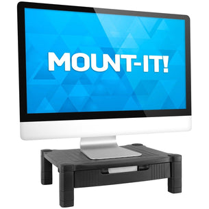 Monitor Risers - Ergonomic, Adjustable Printer, Monitor, & Laptop Stand - Mount-It! - MI-7853A Monitor Risers - Ergonomic, Adjustable Printer, Monitor, & Laptop Stand - Mount-It! - MI-7853A