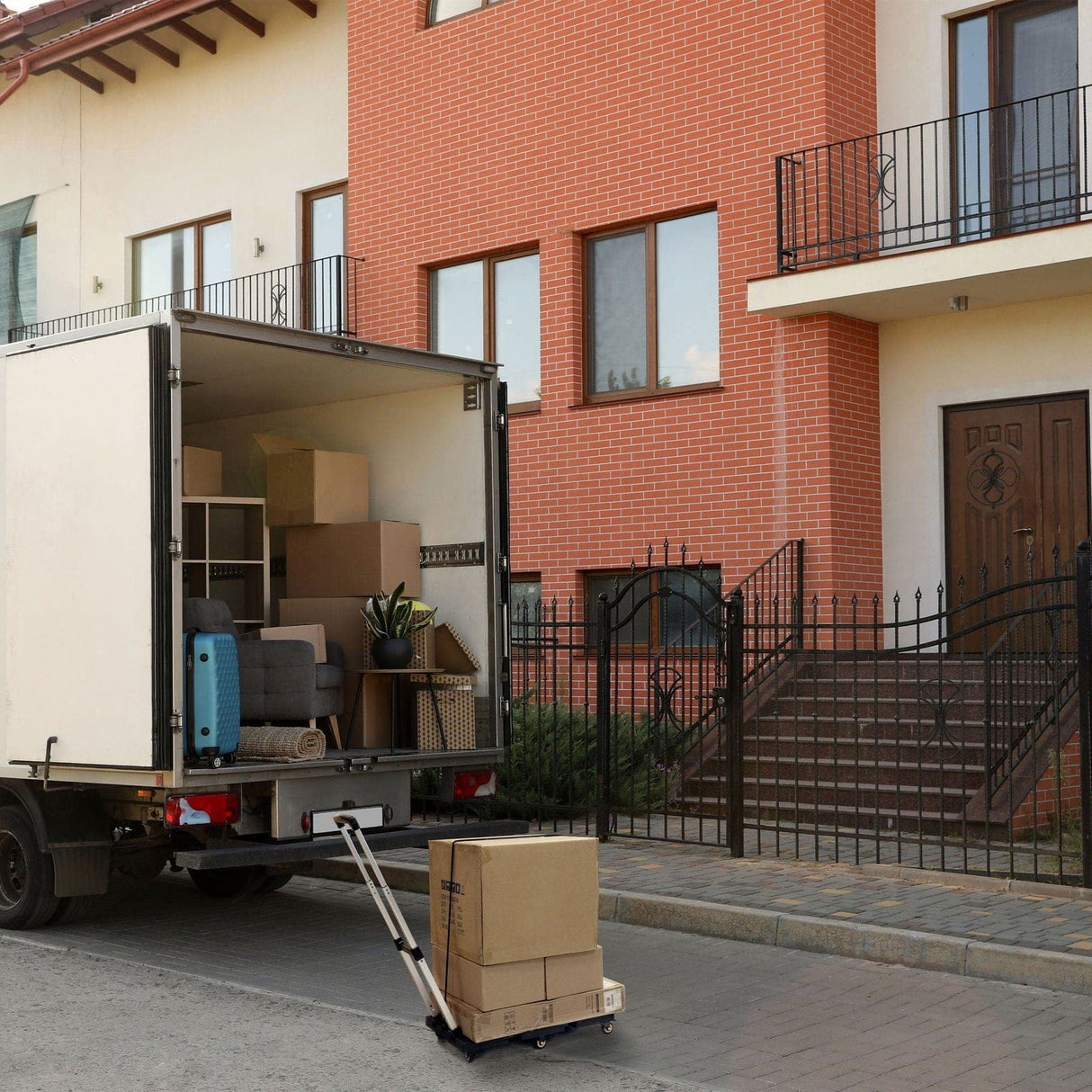 Folding Hand Truck Dolly Hand Truck - Folding Hand Truck Dolly - Mount-It! - MI-954