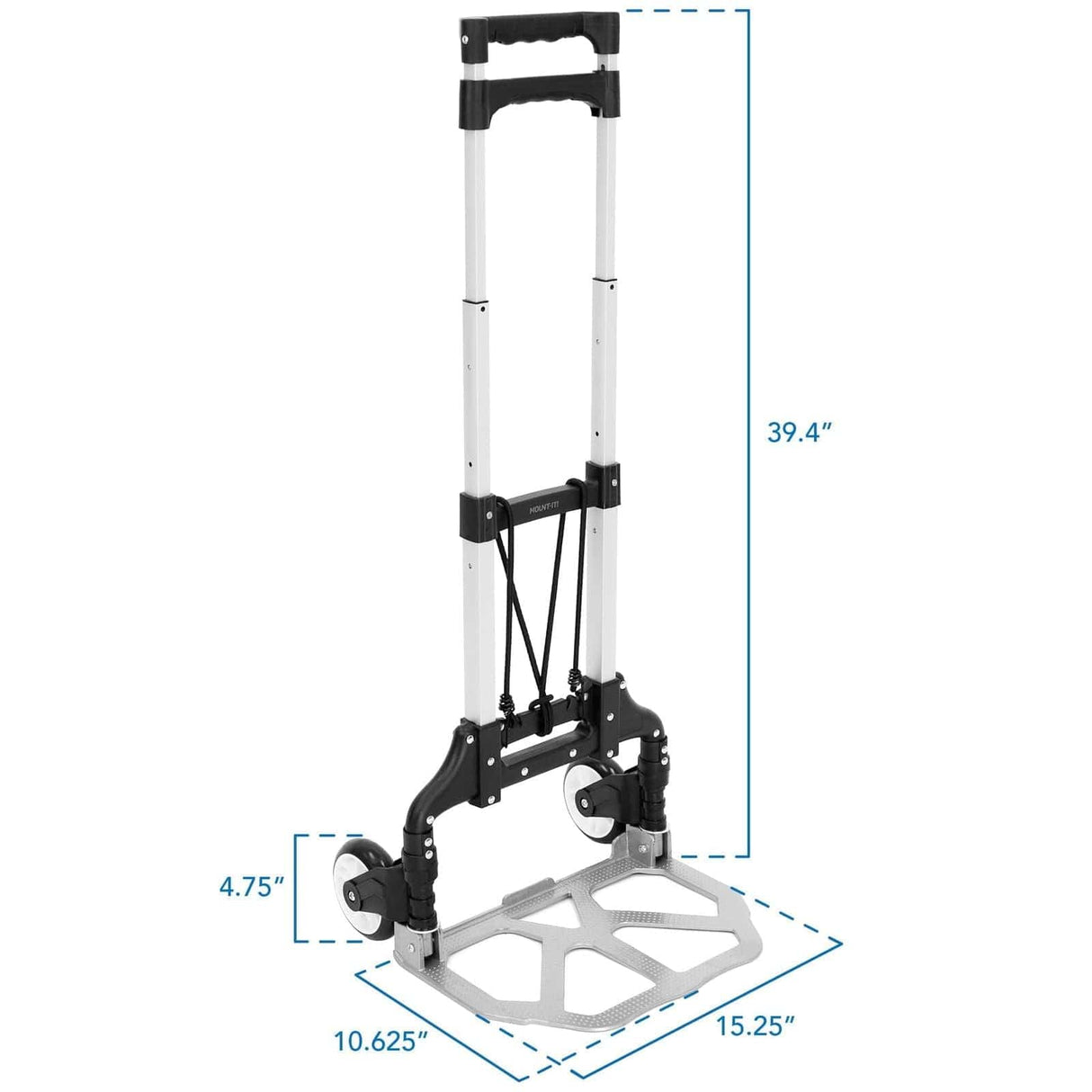 Folding Hand Truck/Luggage Cart Hand Truck - Folding Hand Truck/Luggage Cart - Mount-It! - MI-901