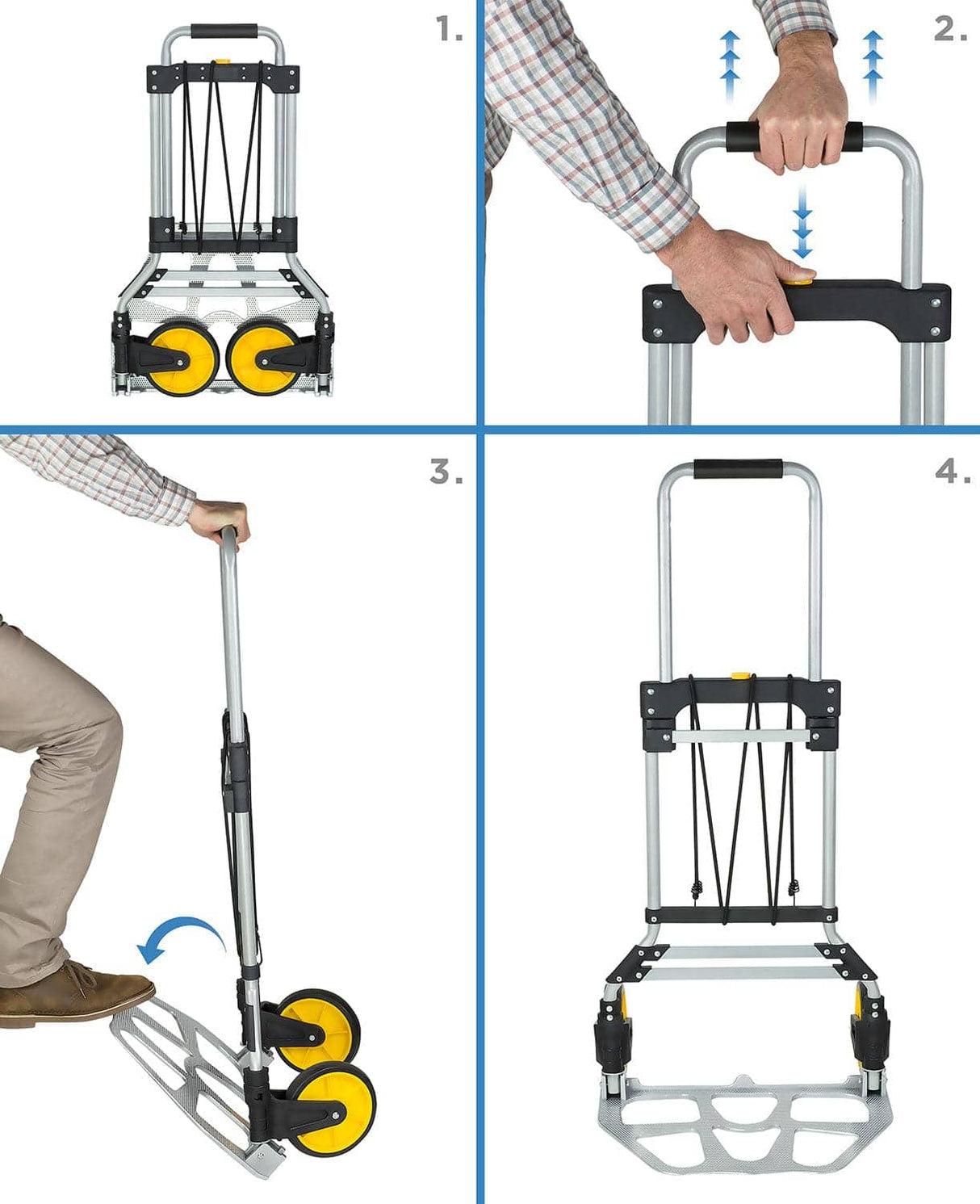 Folding Hand Truck Hand Truck - Folding Hand Truck - Mount-It! - MI-902