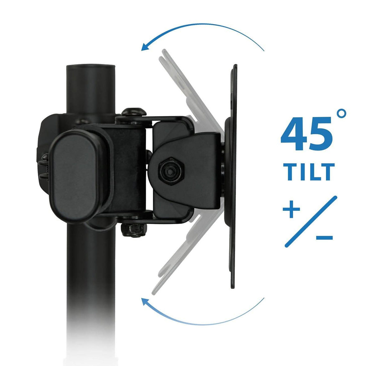 Freestanding Dual Monitor Desk Stand Monitor Stands - Freestanding Dual Monitor Desk Stand - Mount-It! - MI-1781