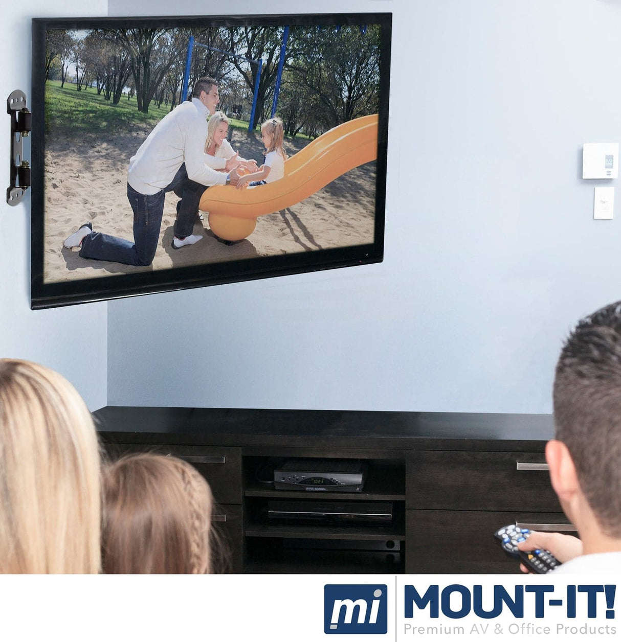 Full Motion Corner TV Wall Mount TV Mount - Full Motion Corner TV Wall Mount - Mount-It! - MI-4481