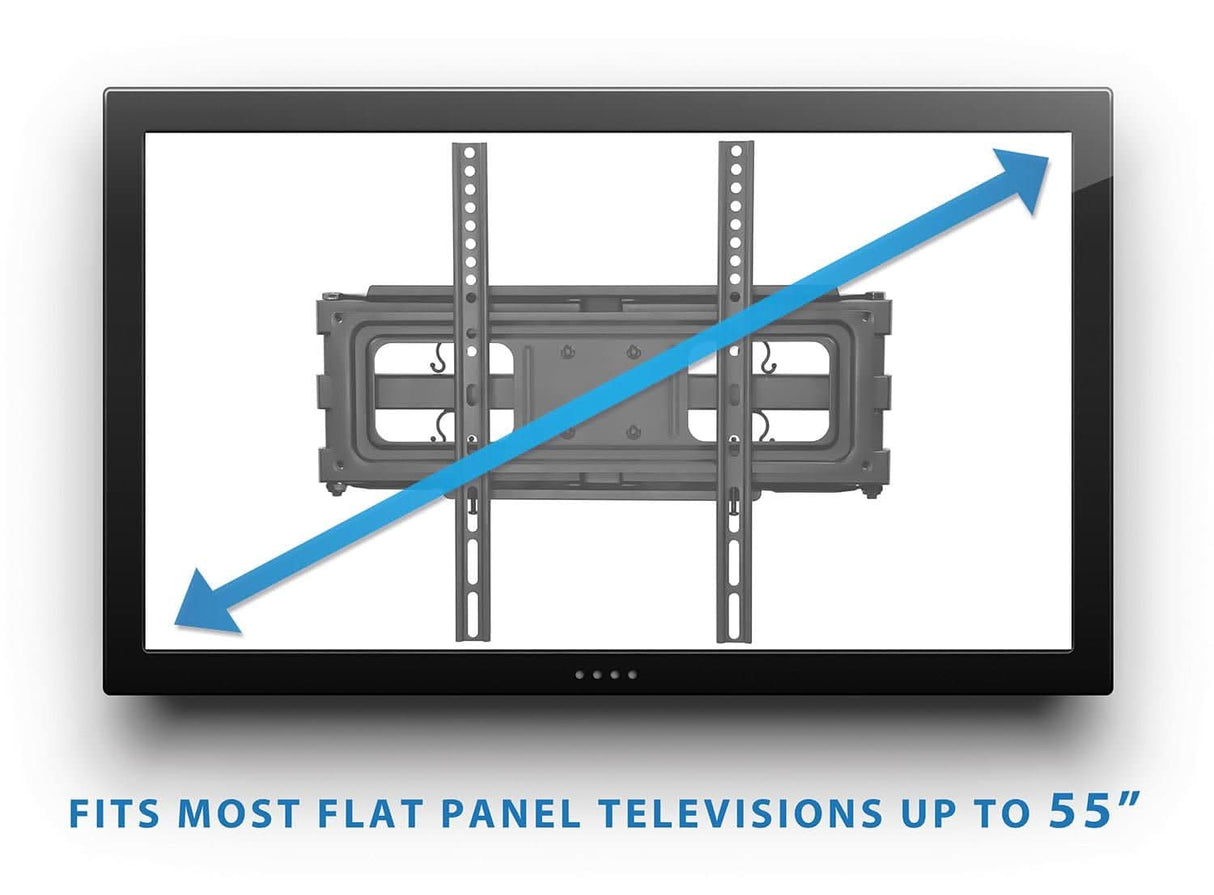 Full Motion Dual Arm TV Wall Mount TV Mount - Full Motion Dual Arm TV Wall Mount - Mount-It! - MI-3990