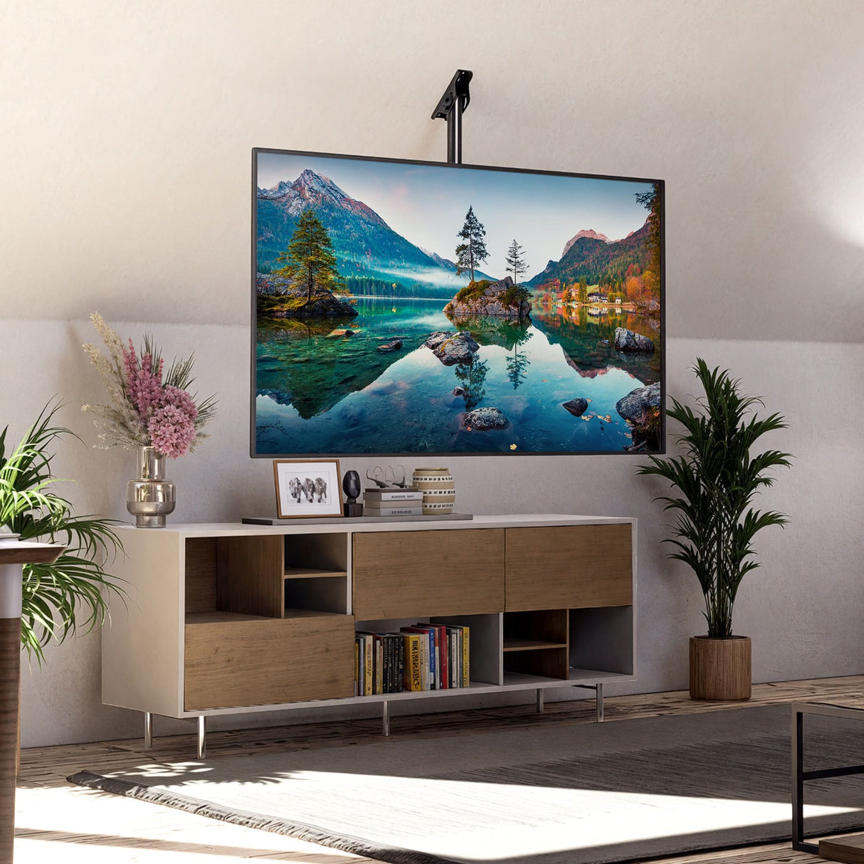 Full Motion Height Adjustable Ceiling TV Mount TV Mount - Full Motion Height Adjustable Ceiling TV Mount - Mount-It! - MI-511