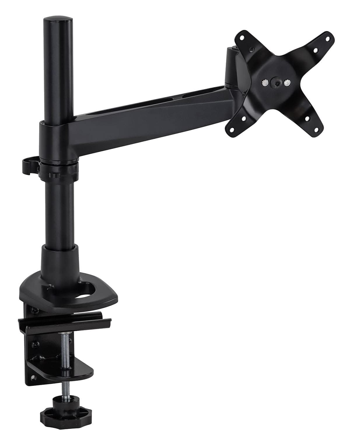Full Motion Monitor Desk Mount Monitor Mount - Full Motion Monitor Desk Mount - Mount-It! - MI-32116_BLK