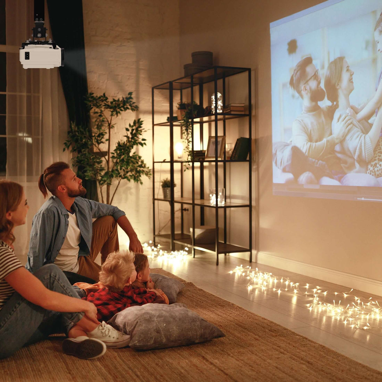 Full Motion Projector Wall & Ceiling Mount Projector Mount - Full Motion Projector Wall & Ceiling Mount - Mount-It! -