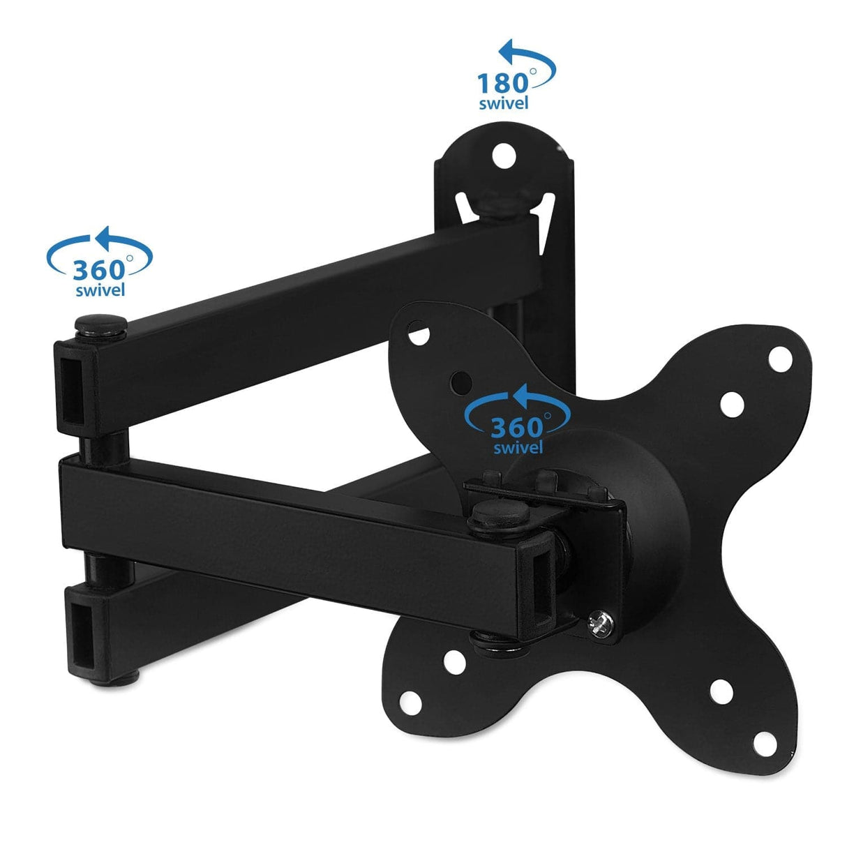 Full Motion Small TV Wall Mount TV Mount - Full Motion Small TV Wall Mount - Mount-It! - MI-2042