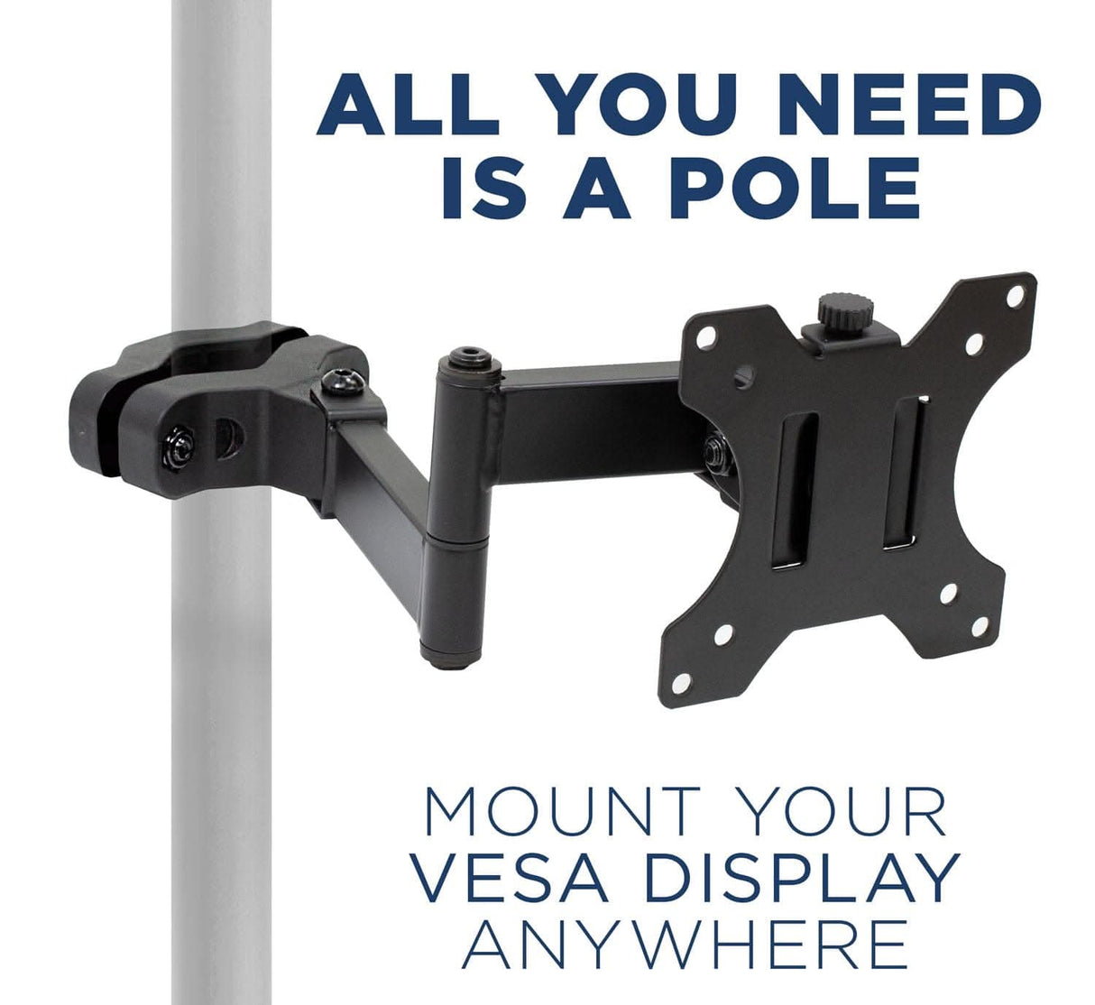 Full Motion TV and Monitor Truss/Pole Mount TV Mount - Full Motion TV and Monitor Truss/Pole Mount - Mount-It! - MI-391