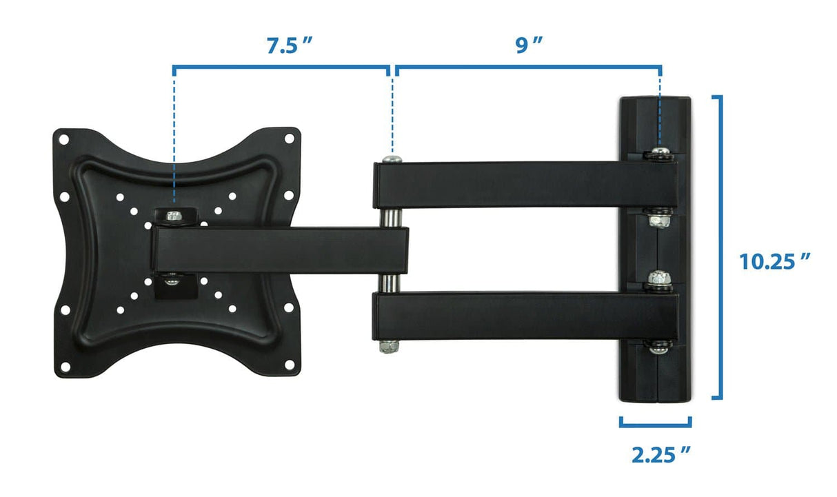 Full Motion TV Wall Mount TV Mount - Full Motion TV Wall Mount - Mount-It! - MI-2041L