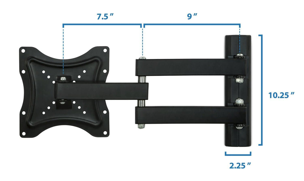 Full Motion TV Wall Mount TV Mount - Full Motion TV Wall Mount - Mount-It! - MI-2041L