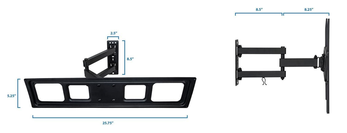 Full Motion TV Wall Mount TV Mount - Full Motion TV Wall Mount - Mount-It! - MI-3991L