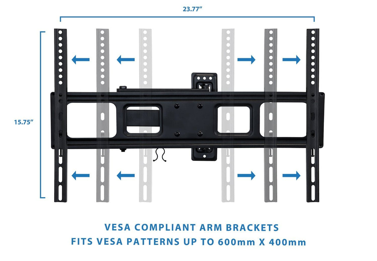 Full Motion TV Wall Mount TV Mount - Full Motion TV Wall Mount - Mount-It! - MI-3991L