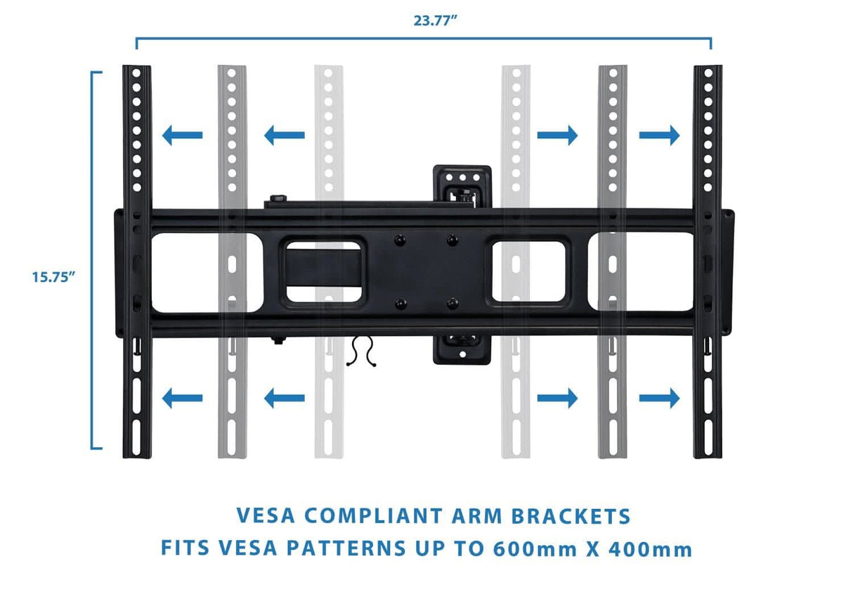 Full Motion TV Wall Mount TV Mount - Full Motion TV Wall Mount - Mount-It! - MI-3991L