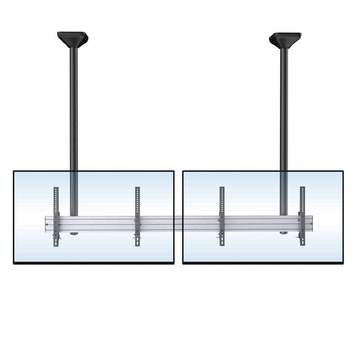 Heavy-Duty Dual TV Ceiling Mount TV Mount - Heavy-Duty Dual TV Ceiling Mount - Mount-It! -