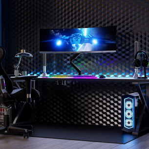 Monitor Mount - Heavy-Duty Single Monitor Desk Mount with Gas Spring Arm - Mount-It! - MI-4891 Monitor Mount - Heavy-Duty Single Monitor Desk Mount with Gas Spring Arm - Mount-It! - MI-4891