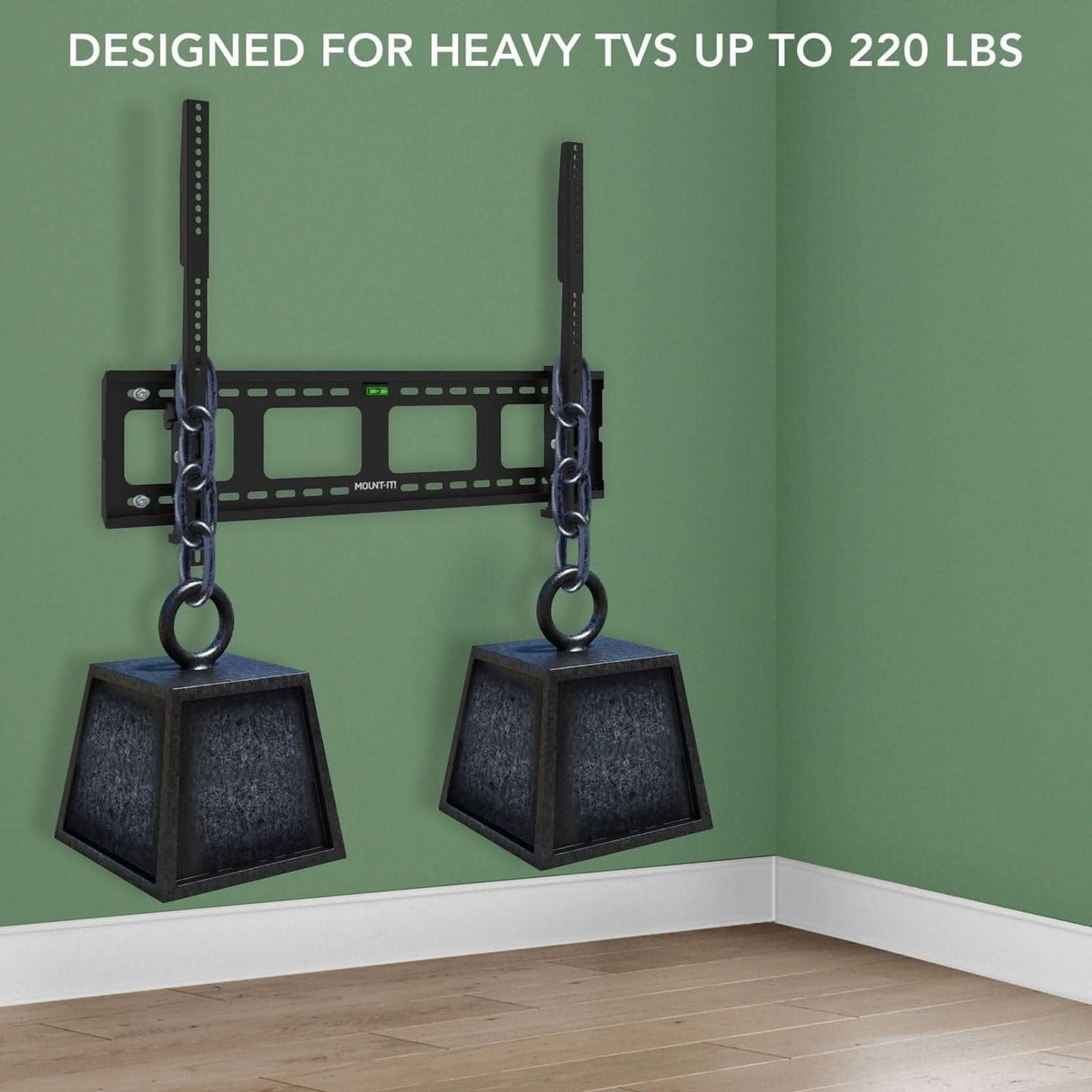 Heavy-Duty Tilt TV Wall Mount TV Mount - Heavy-Duty Tilt TV Wall Mount - Mount-It! - MI-2303L