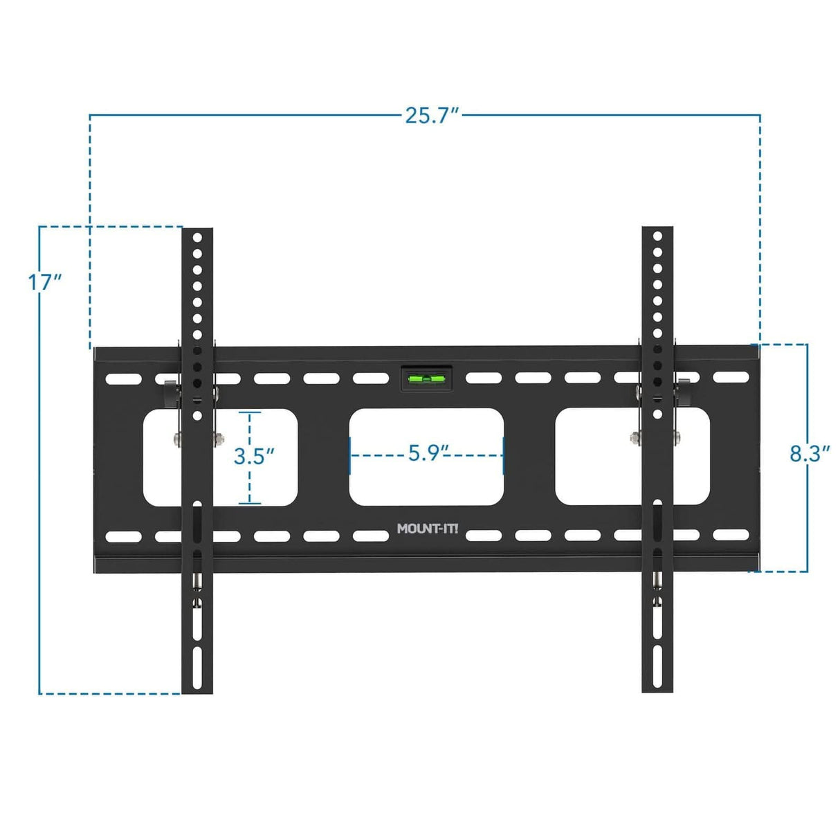 Heavy-Duty Tilt TV Wall Mount with Low Profile TV Mount - Heavy-Duty Tilt TV Wall Mount with Low Profile - Mount-It! - MI-318B