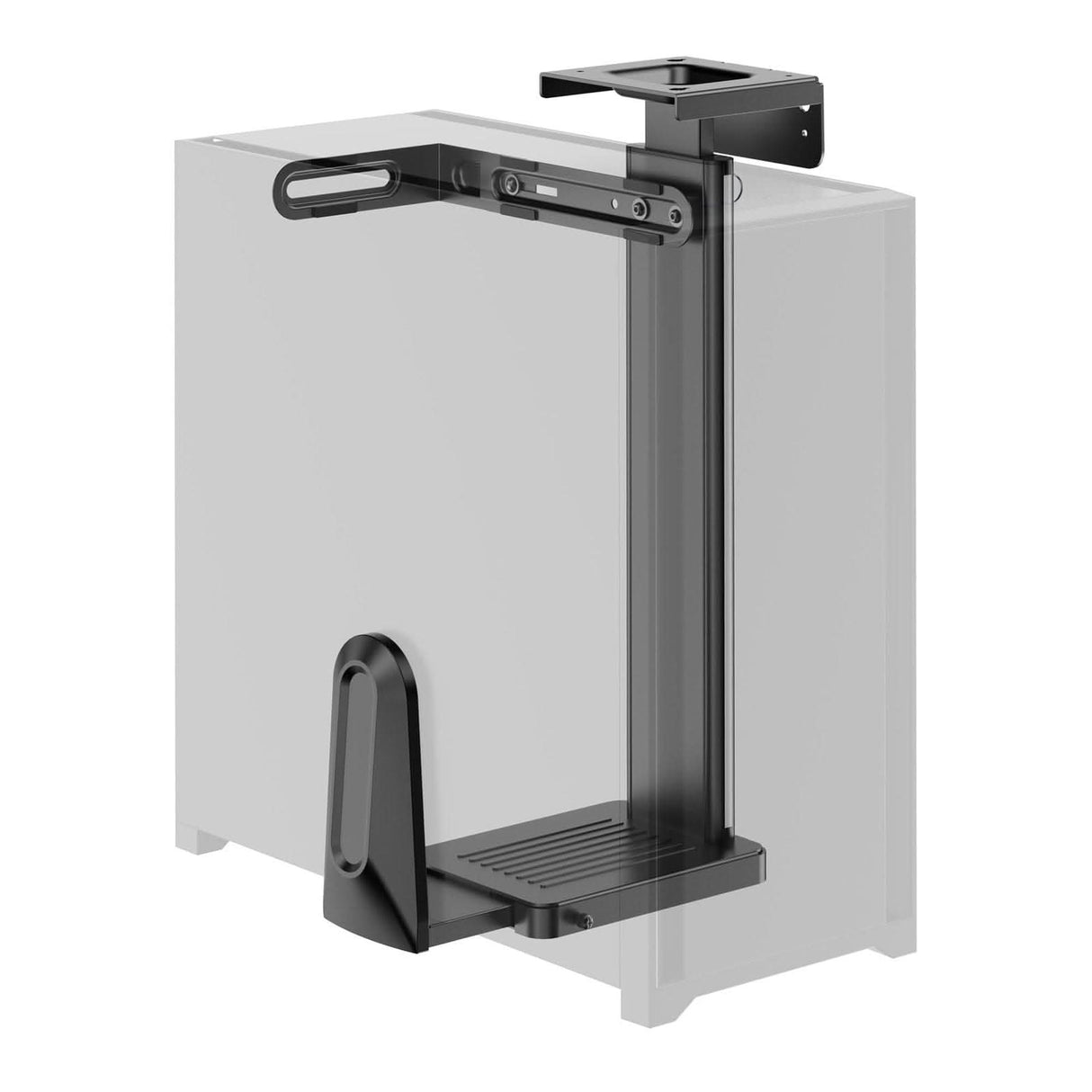 Heavy-Duty Under Desk / Wall CPU Mount CPU Holder - Heavy-Duty Under Desk / Wall CPU Mount - Mount-It! - MI-7171