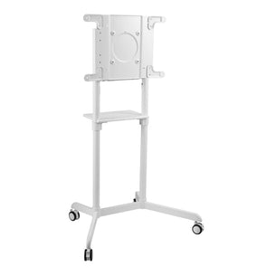 TV Cart - Interactive Display Stand | Mobile TV Flip Cart with Accessory Shelf - Mount-It! - MI-8001 TV Cart - Interactive Display Stand | Mobile TV Flip Cart with Accessory Shelf - Mount-It! - MI-8001