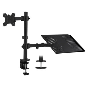 Laptop Mount - Laptop and Monitor Desk Mount - Mount-It! - MI-4352LTMN Laptop Mount - Laptop and Monitor Desk Mount - Mount-It! - MI-4352LTMN
