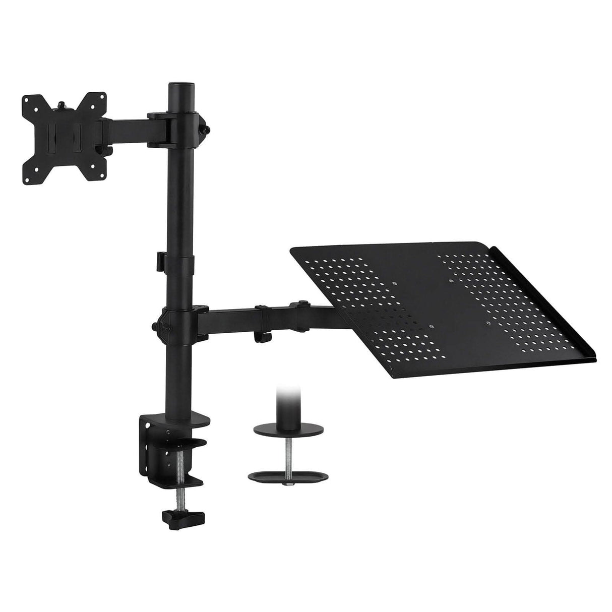 Laptop and Monitor Desk Mount Laptop Mount - Laptop and Monitor Desk Mount - Mount-It! - MI-4352LTMN