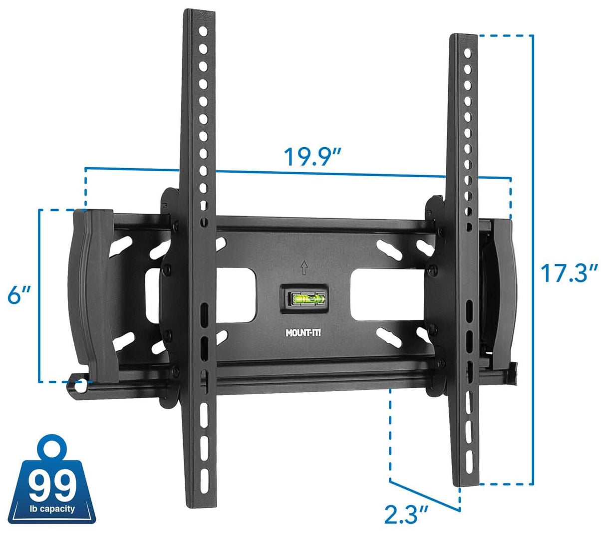 Locking Anti-Theft TV Wall Mount TV Mount - Locking Anti-Theft TV Wall Mount - Mount-It! - MI-2244T