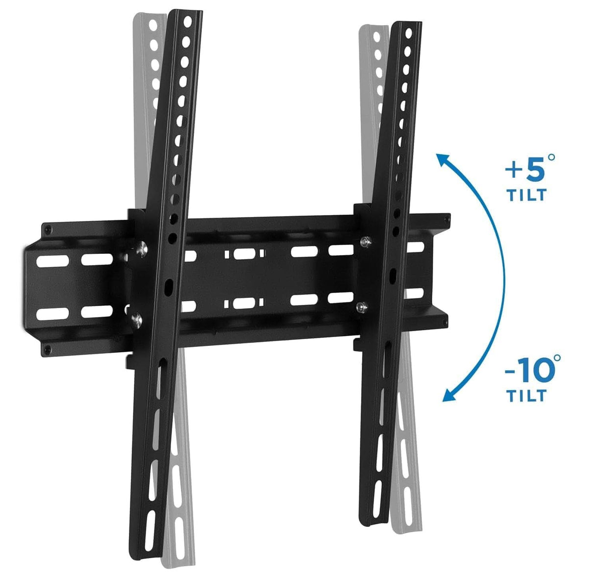 Low Profile TV Wall Mount Tilt Bracket for Flat Screens TV Mount - Low Profile TV Wall Mount Tilt Bracket for Flat Screens - Mount-It! - MI-3030