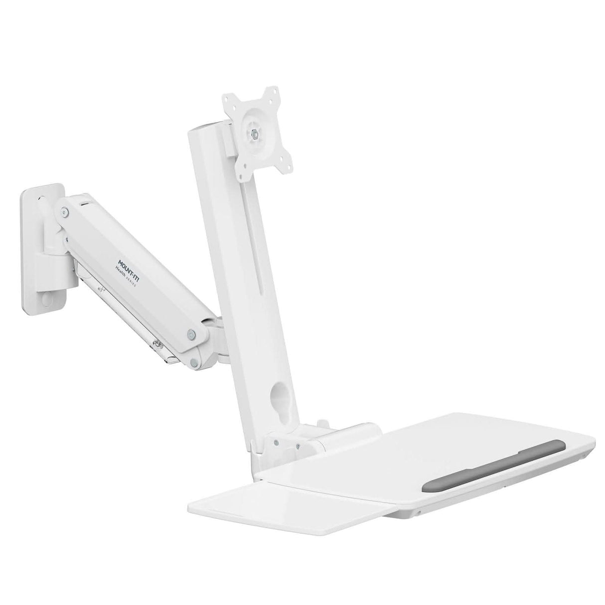 MedHub Wall Workstation Wall Mounted Desk - MedHub Wall Workstation - Mount-It! - MI-16001