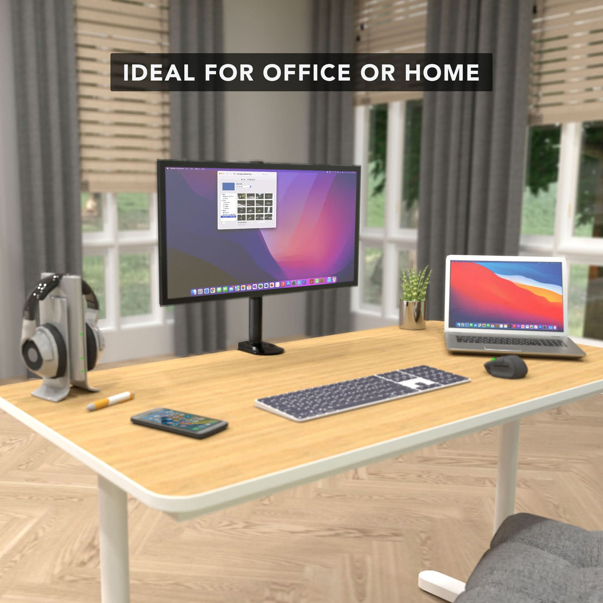 Monitor Desk Mount Monitor Mount - Monitor Desk Mount - Mount-It! -