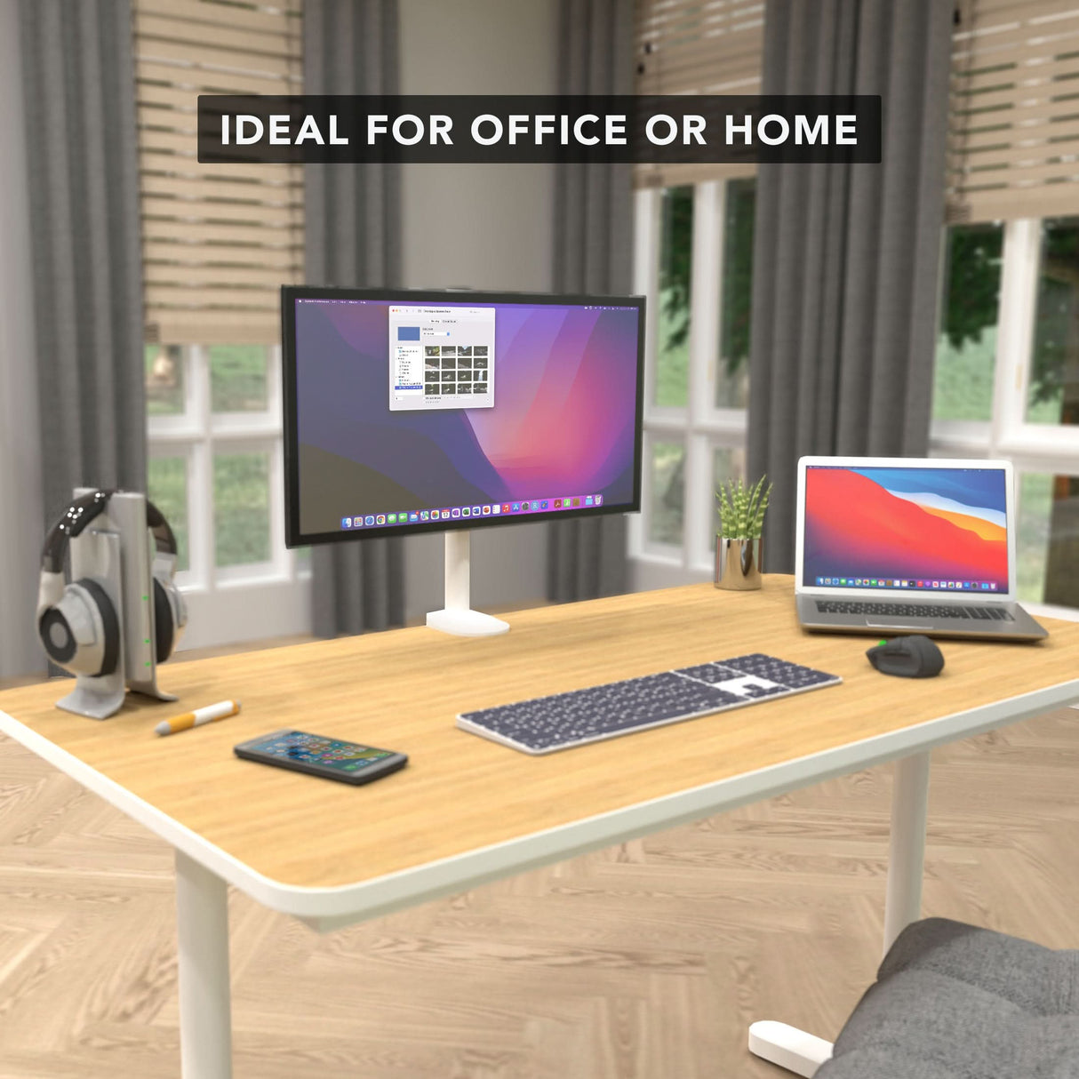 Monitor Desk Mount Monitor Mount - Monitor Desk Mount - Mount-It! -