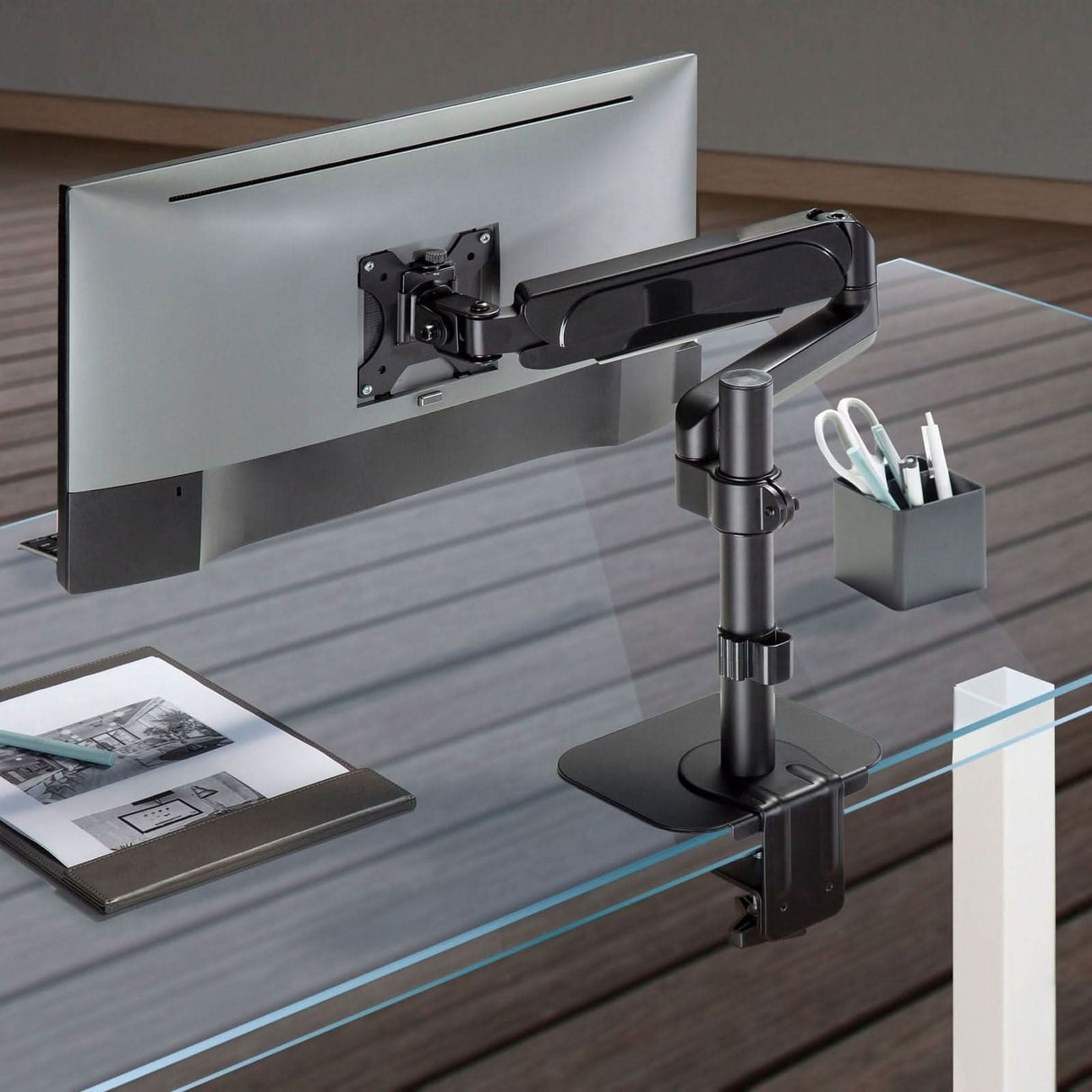 Monitor Mount Reinforcement Plate Monitor Mount - Monitor Mount Reinforcement Plate - Mount-It! - MI-9009