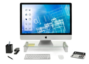 Monitor Risers - Monitor Riser & Laptop Stand - Mount-It! - MI-7262 Monitor Risers - Monitor Riser & Laptop Stand - Mount-It! - MI-7262