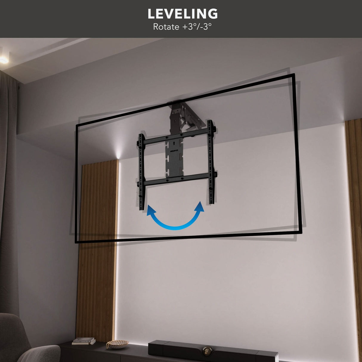 Motorized Ceiling TV Mount TV Mount - Motorized Ceiling TV Mount - Mount-It! -