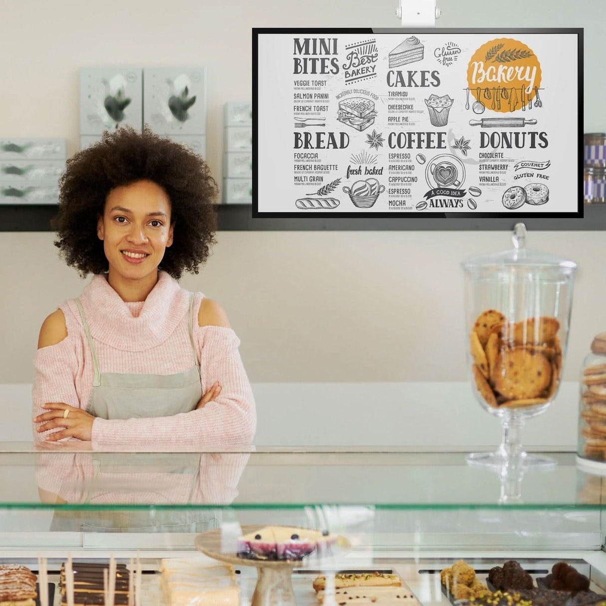 Motorized Ceiling TV Mount with Remote and App Controller TV Mount - Motorized Ceiling TV Mount with Remote and App Controller - Mount-It! -