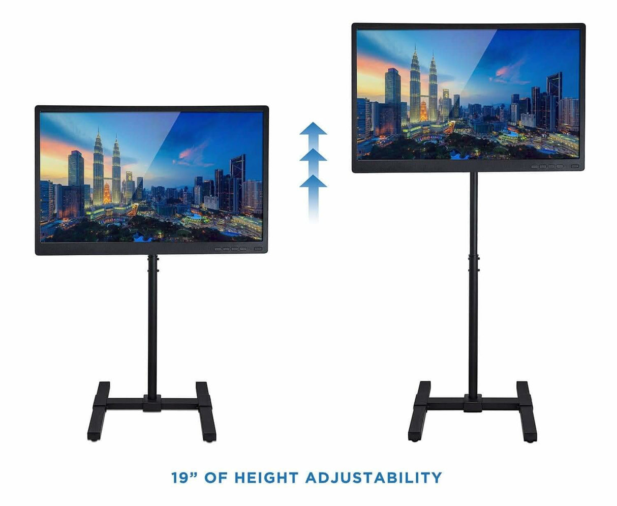 Portable TV Floor Stand TV Stand - Portable TV Floor Stand - Mount-It! - MI-878