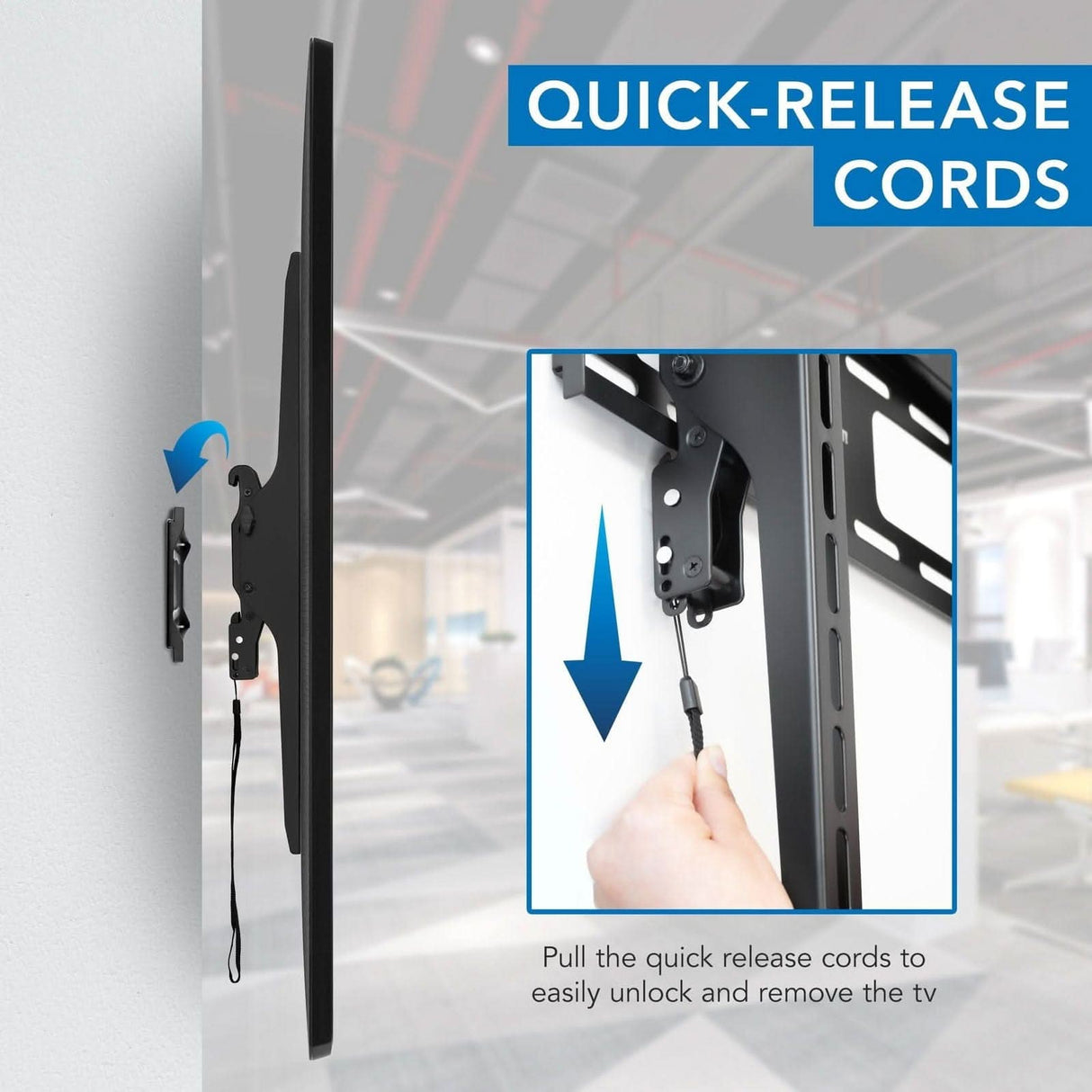 Portrait TV Wall Mount TV Mount - Portrait TV Wall Mount - Mount-It! - MI-1377