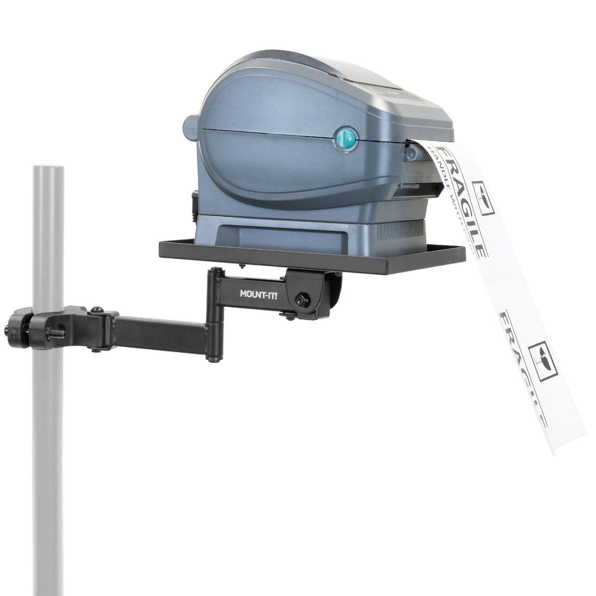 Printer Pole Mount Printer Stand - Printer Pole Mount - Mount-It! - MI-3799