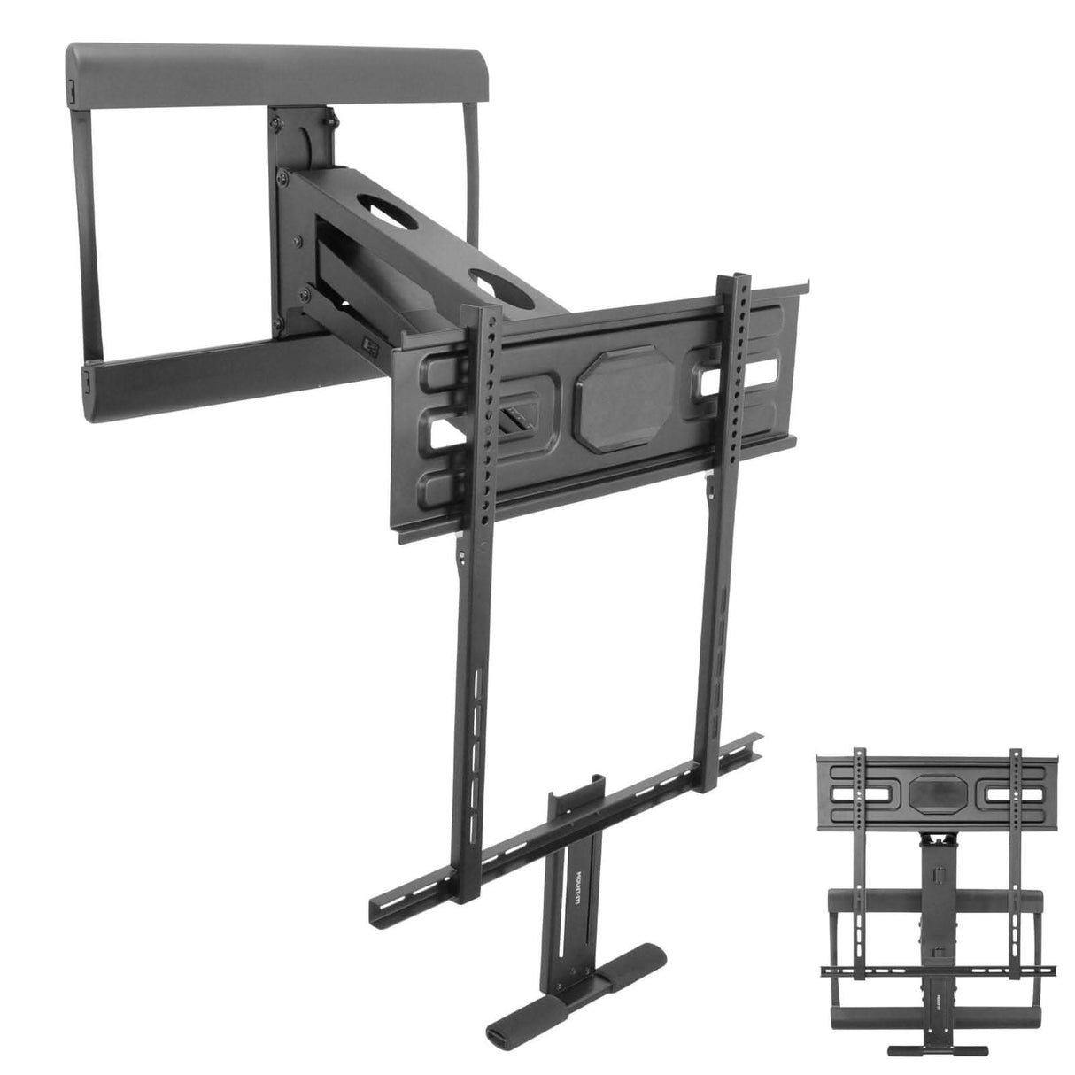 Pull-Down Fireplace TV Mount with Spring Arm TV Mount - Pull-Down Fireplace TV Mount with Spring Arm - Mount-It! -