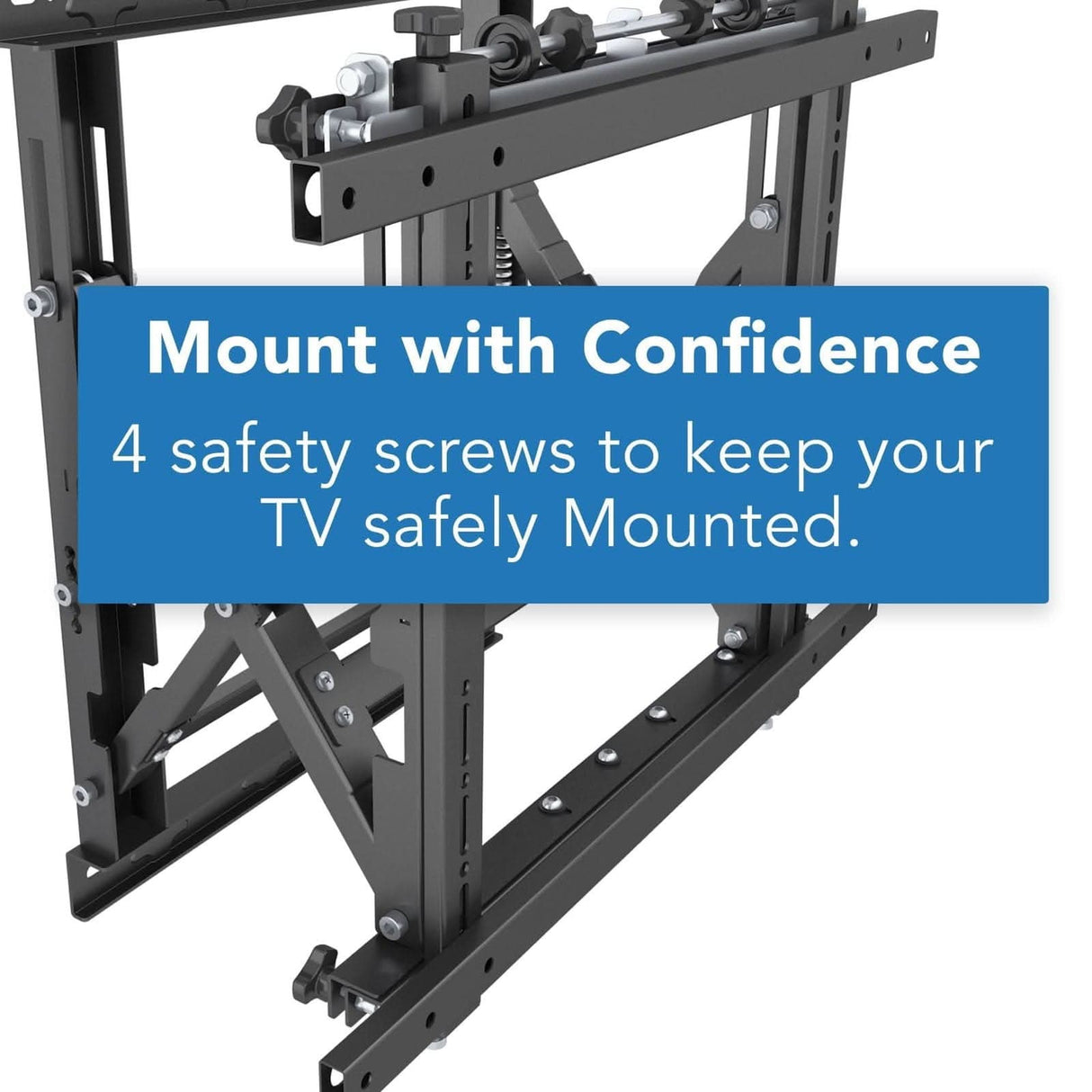 Push-In Pop-Out Video Wall Mount TV Mount - Push-In Pop-Out Video Wall Mount - Mount-It! - MI-367