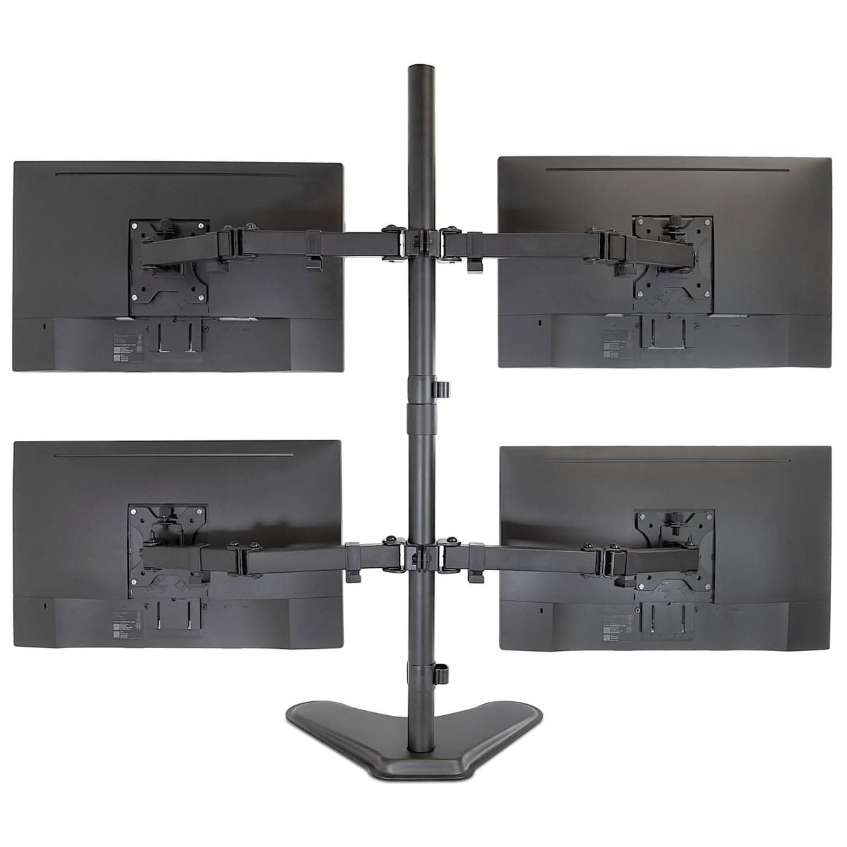 Quad Monitor Desk Stand Monitor Stands - Quad Monitor Desk Stand - Mount-It! - MI-2784
