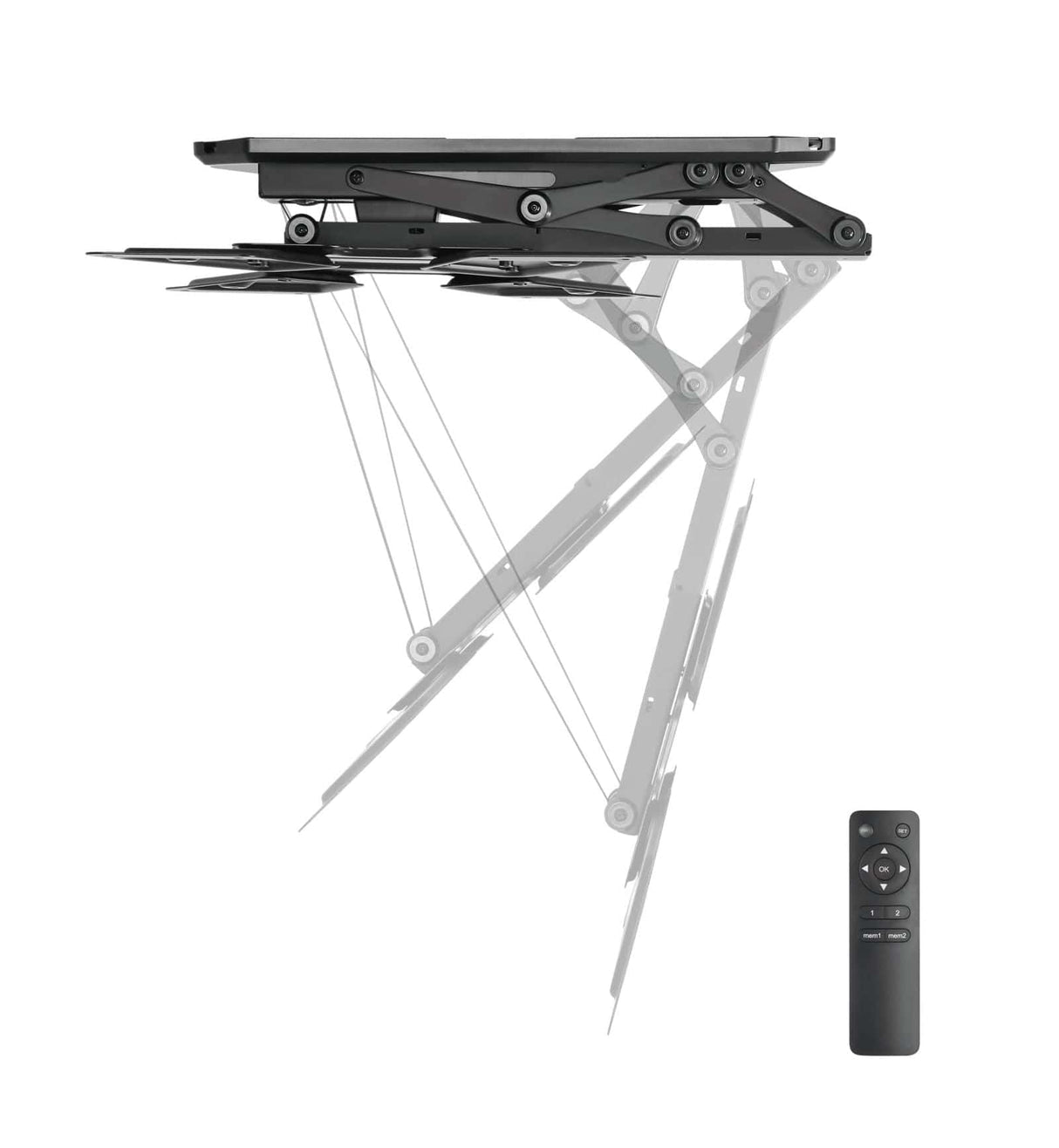 Retractable Motorized Ceiling TV Mount TV Mount - Retractable Motorized Ceiling TV Mount - Mount-It! -