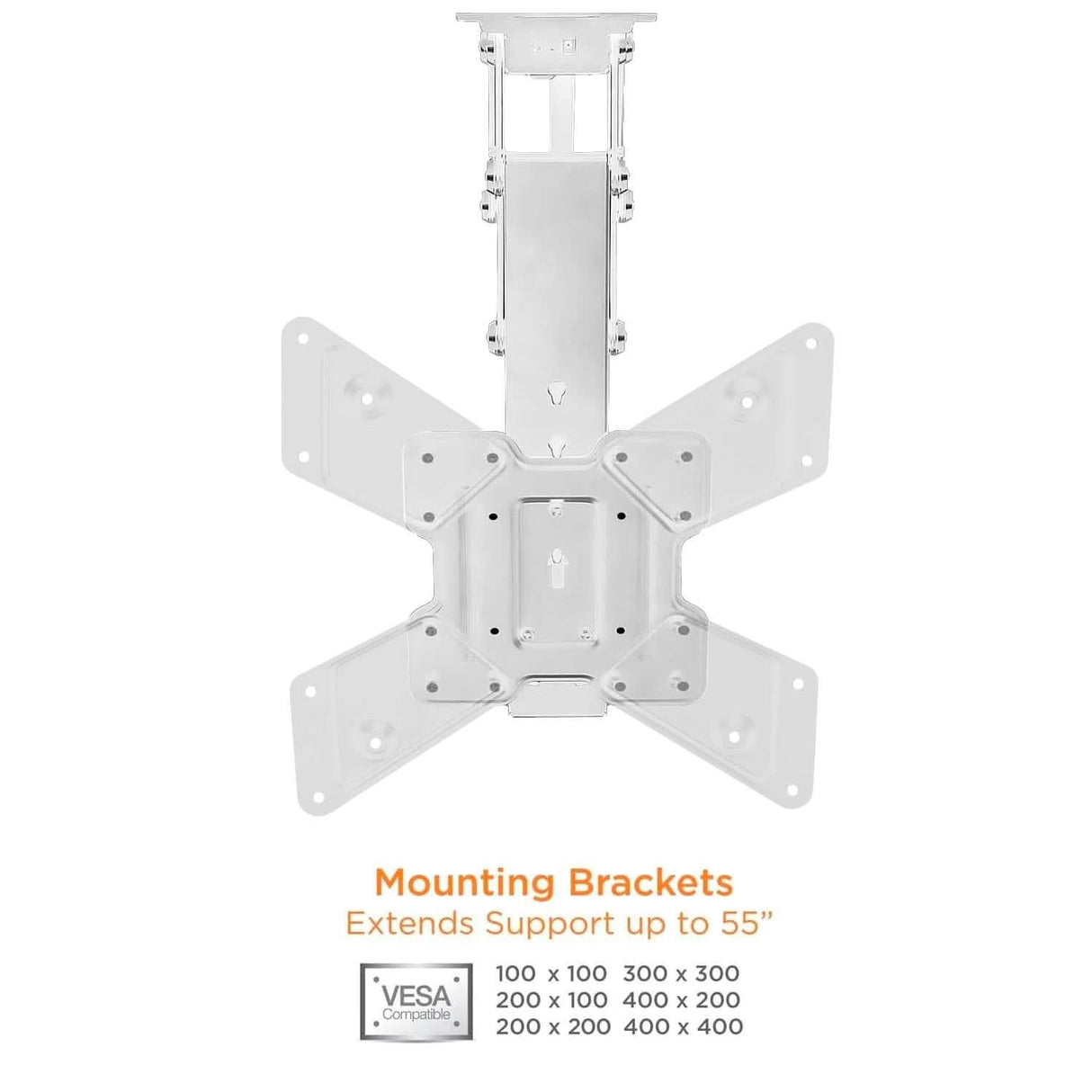 Retractable Motorized Ceiling TV Mount TV Mount - Retractable Motorized Ceiling TV Mount - Mount-It! -