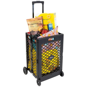 Hand Truck - Rolling Mesh Utility Cart - Mount-It! - MI-906 Hand Truck - Rolling Mesh Utility Cart - Mount-It! - MI-906