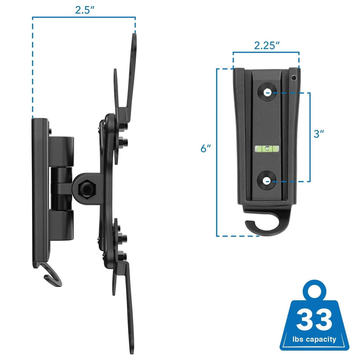 RV and Trailer TV Wall Mount TV Mount - RV and Trailer TV Wall Mount - Mount-It! - MI-432