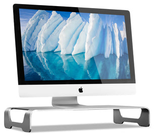 Monitor Risers - Slim Aluminum Riser & Stand - Mount-It! - MI-7275 Monitor Risers - Slim Aluminum Riser & Stand - Mount-It! - MI-7275