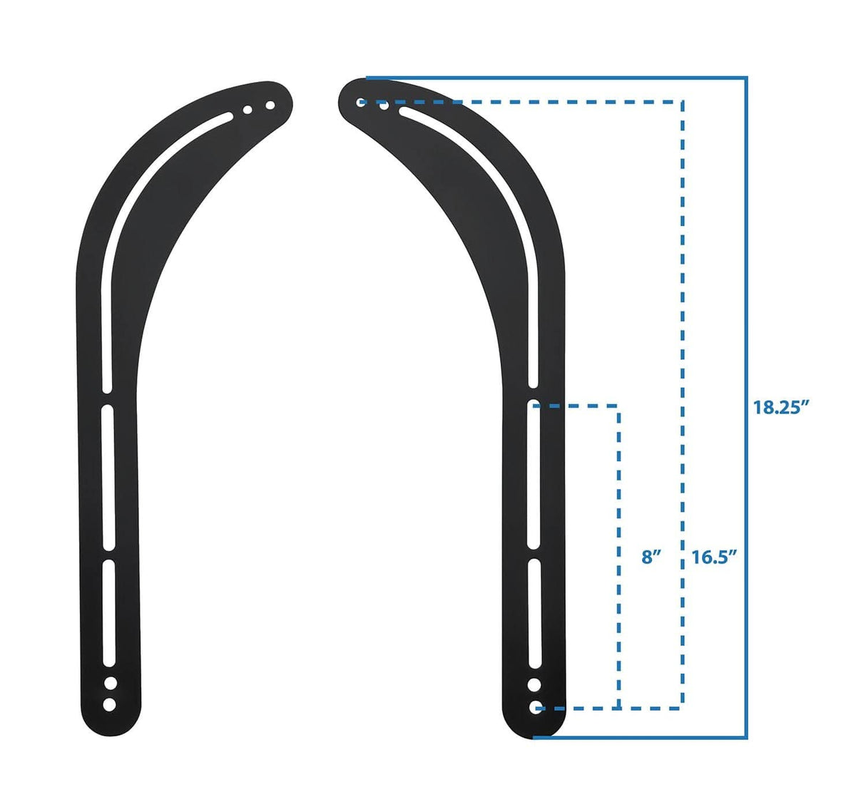 Soundbar Mount Speaker Mount - Sound Bar Mount, Black - Mount-It! - MI-SB39