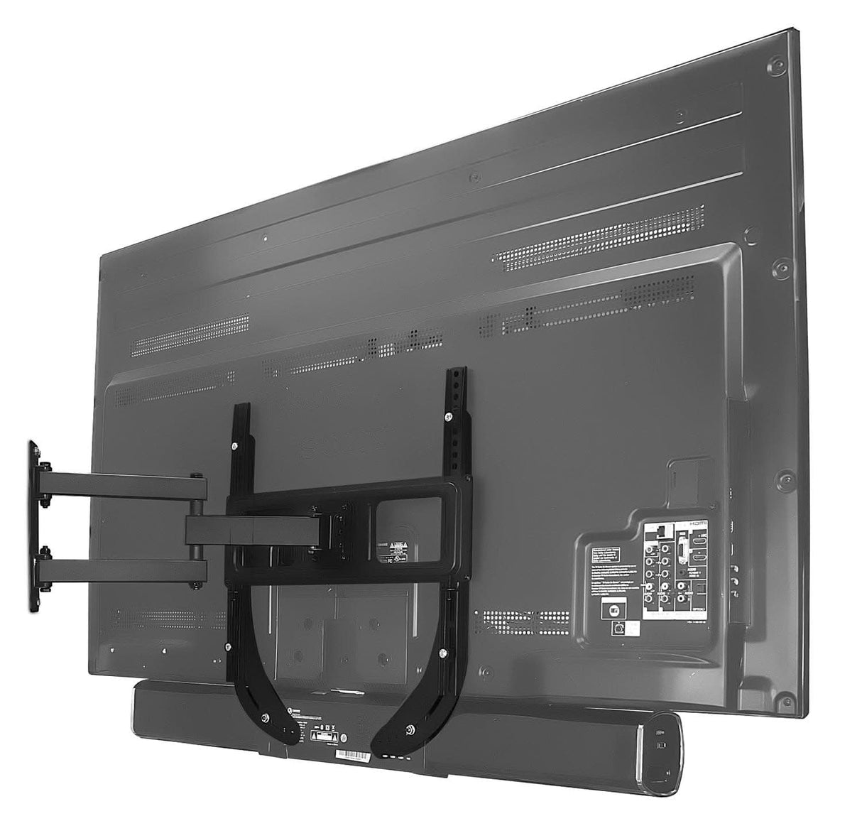 Soundbar Mount Speaker Mount - Sound Bar Mount, Black - Mount-It! - MI-SB39